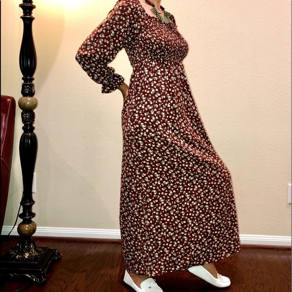 faded rose maxi dress ASOS LUXE - Ruched Maxi Dress - Women - Polyester/Polyacrylate - 6 US